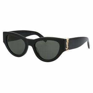 Yves Saint Laurent Black Sunglasses with Gold Detail